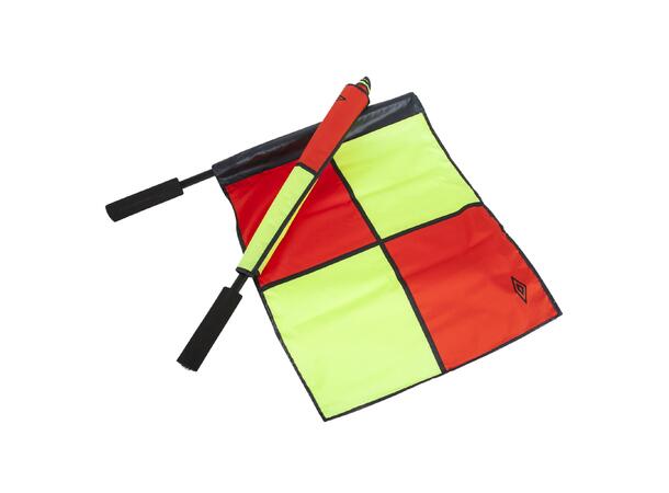 ST Linemansflag Rotating rød/gul 0 Linjeflagg for assistentdommere 